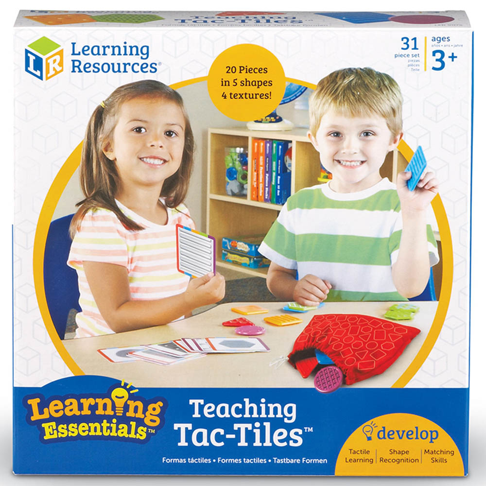 Learning Resources - Teaching Tac-Tiles - 31pcs