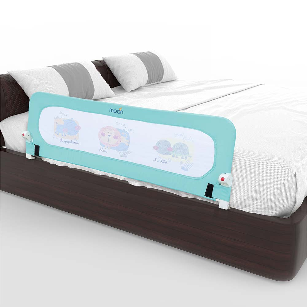MOON - Sequr-Baby/Child Safety Bed Rail- Blue