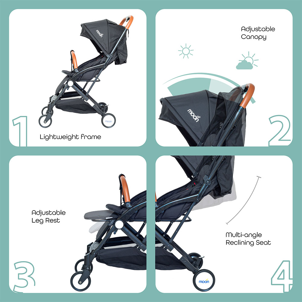 MOON Ritzi Travel Cabin Stroller