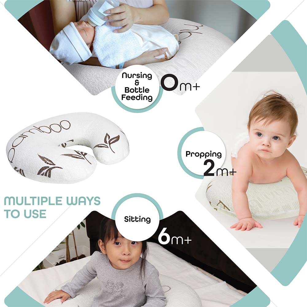 MOON - Feeding Pillow With Bamboo Rayon