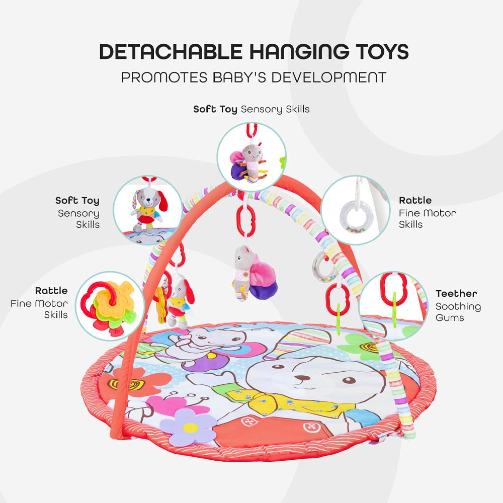 MOON - Perky Baby Playmat And Activity Gym Garden