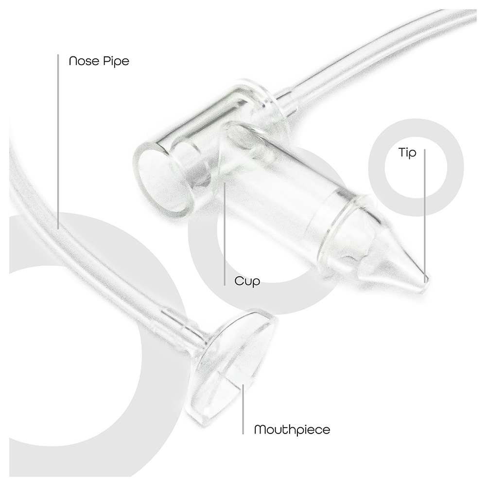 Moon - Nasal Aspirator Filter Free Nasal Aspirator - White