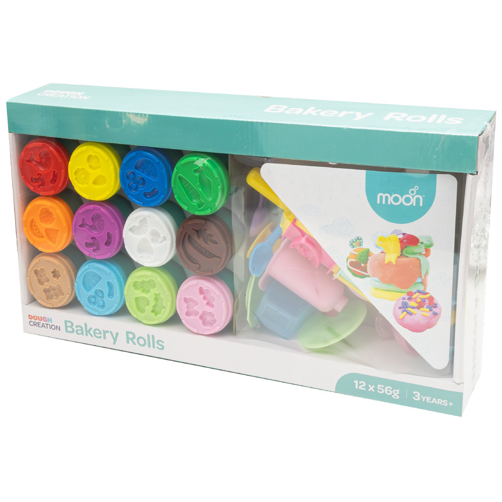 Moon - Dough Creation Bakery Rolls Set - 12pcs - 56g