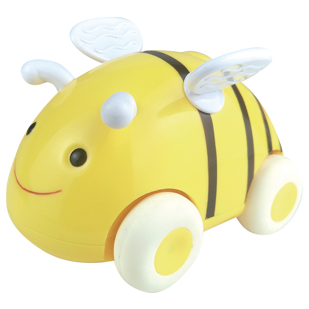 Moon - Bumble Buzz Pull Back Toy with Lights & Music - Bee - Yellow