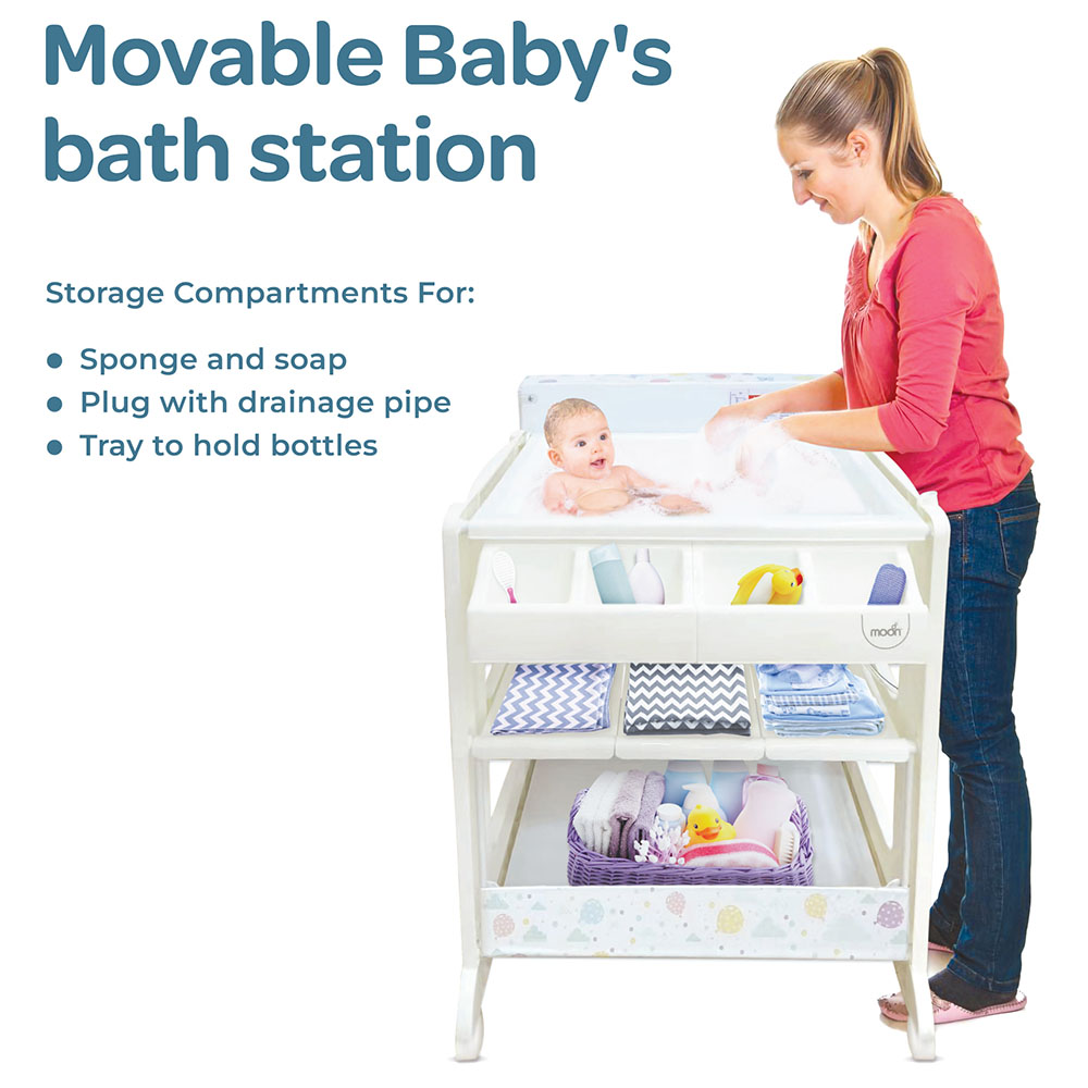 Moon Portable Changing Station - Flying Rabbits