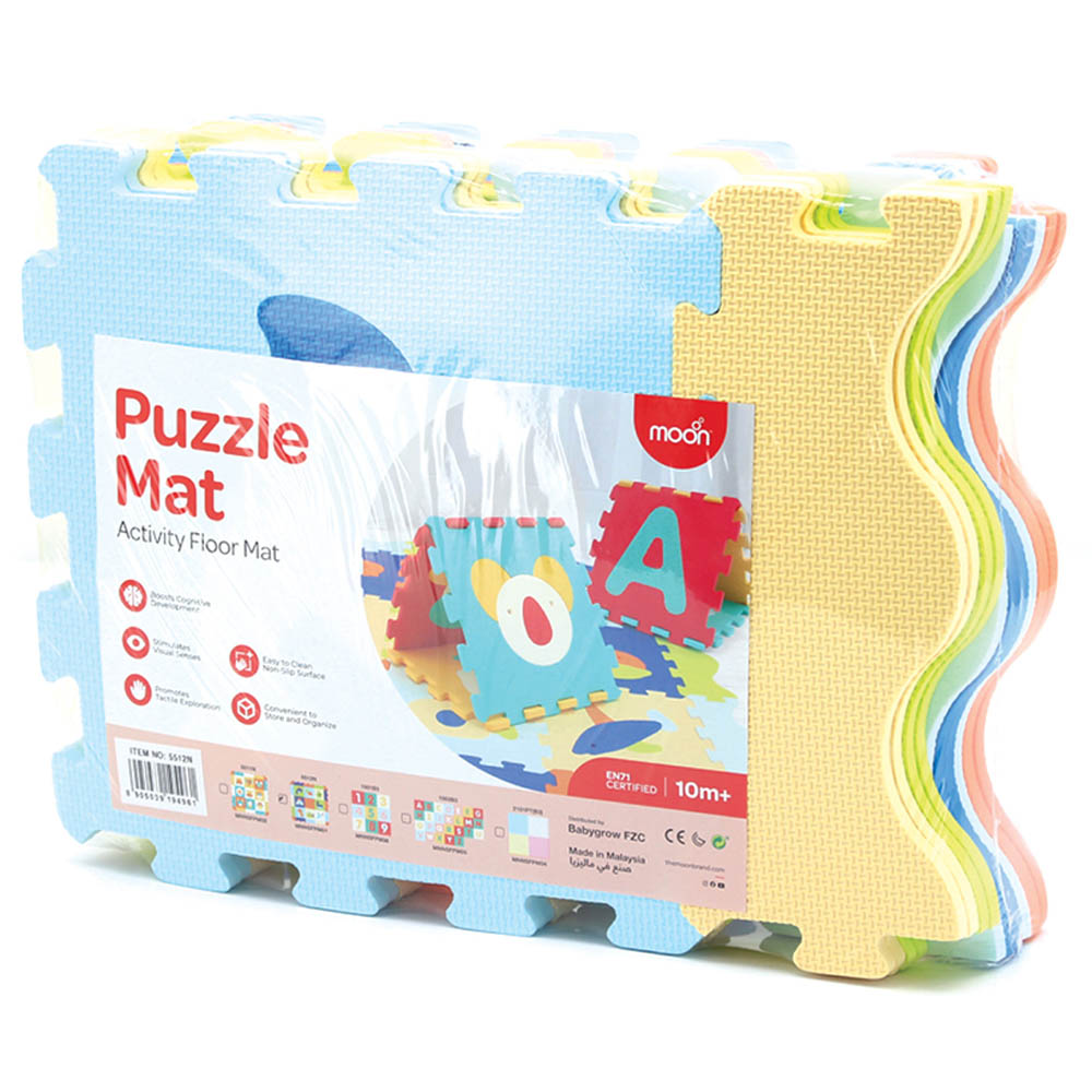 Moon - Puzzle Activity Floor Mat - Ocean World - 9pcs