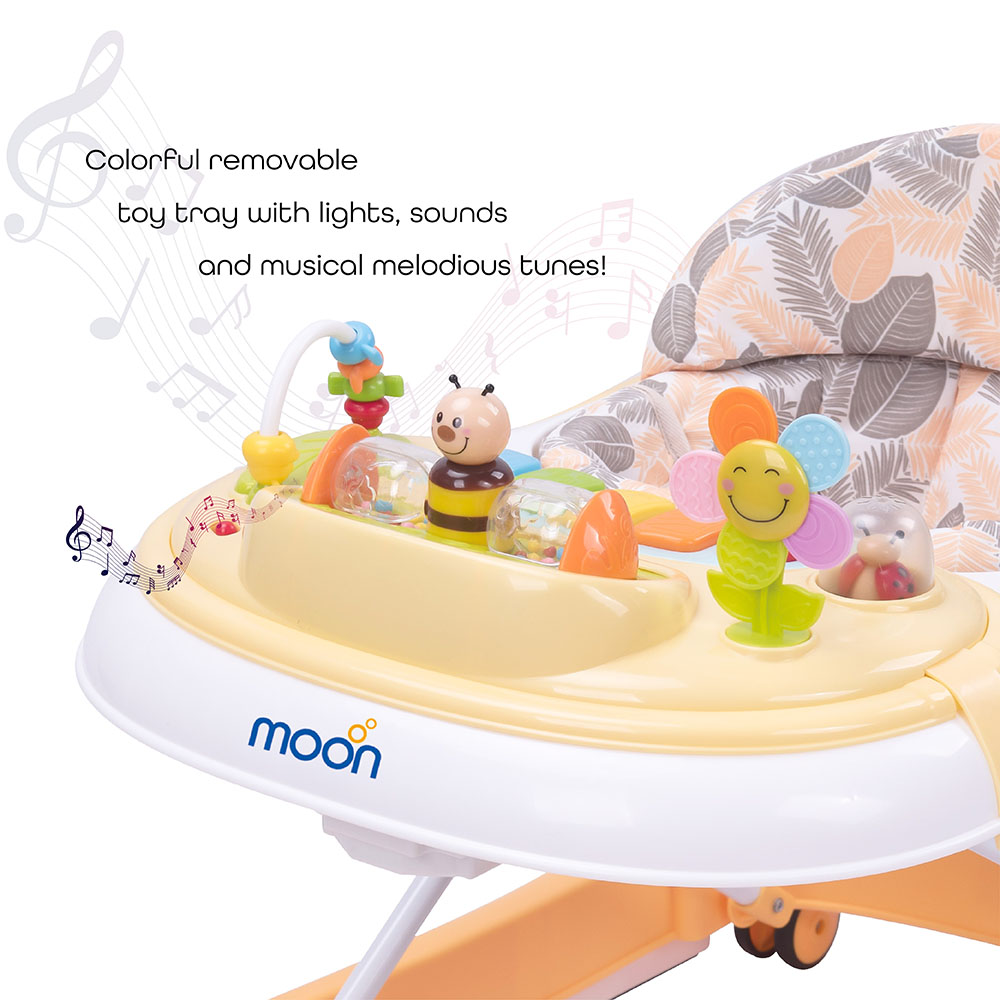 Moon - Chase Walker with Music Box - Peach