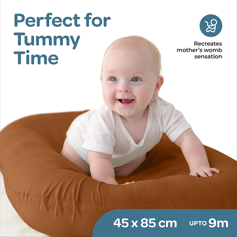 Moon Baby Lounger 85x45cm - Brown