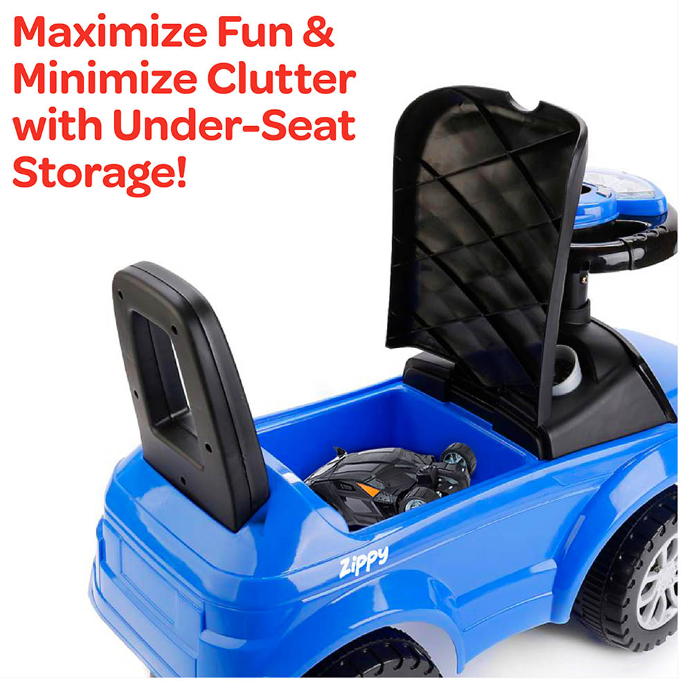Moon - Zippy Ride On Sports Car - Blue