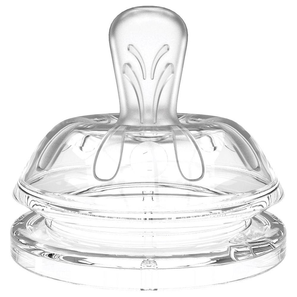 Nuvita - Mimic Feeding Bottle with Teat - 150ml - White