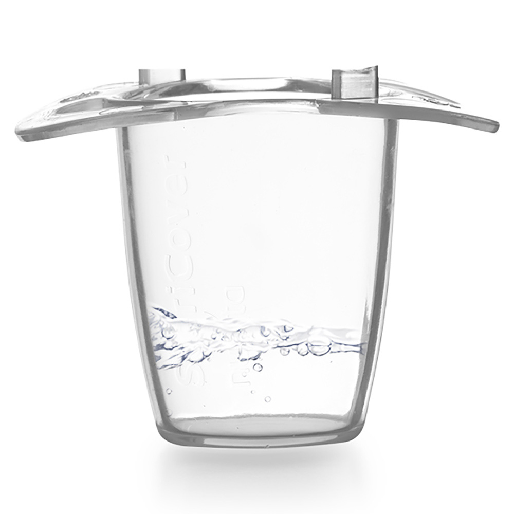 Nuvita - Air.55 Orthodontic 6M+ Soother With Stericover - Glow Marsala