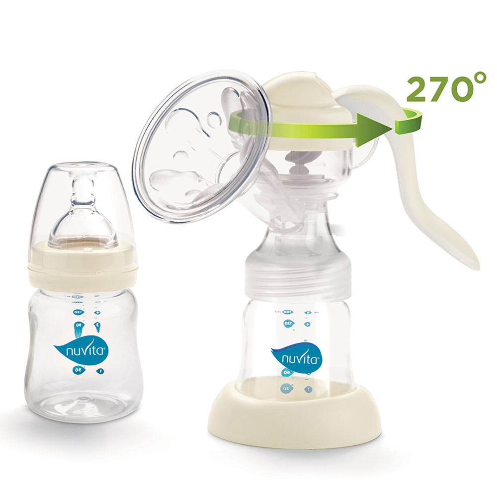 Nuvita - 1215 Materno Twist - Single Manual Breast Pump