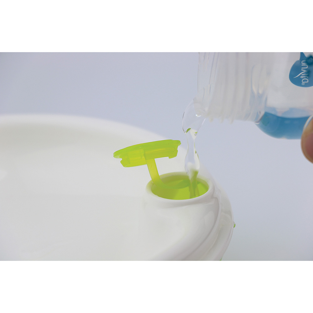 Nuvita Warm Feeding Plate - Blue