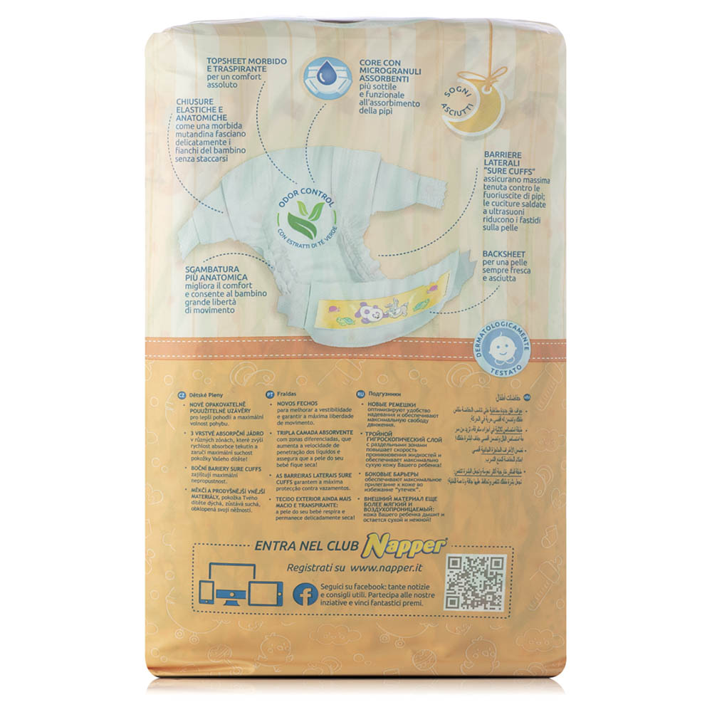 Napper - Diapers Soft Hug Parmon From 7-18kg 16pc