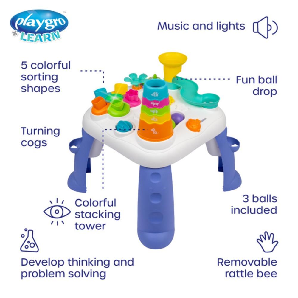 Playgro - Sensory Explorer Music & Lights Activity Table