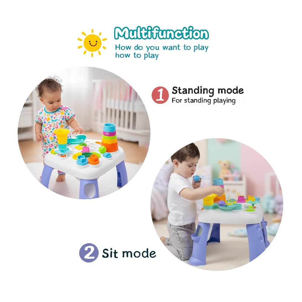Playgro - Sensory Explorer Music & Lights Activity Table