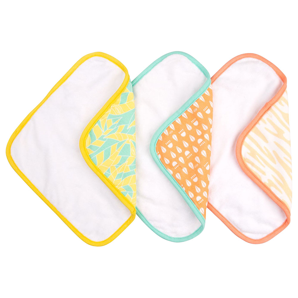 Playgro Home - Fauna Friends Face Washers - 3pcs