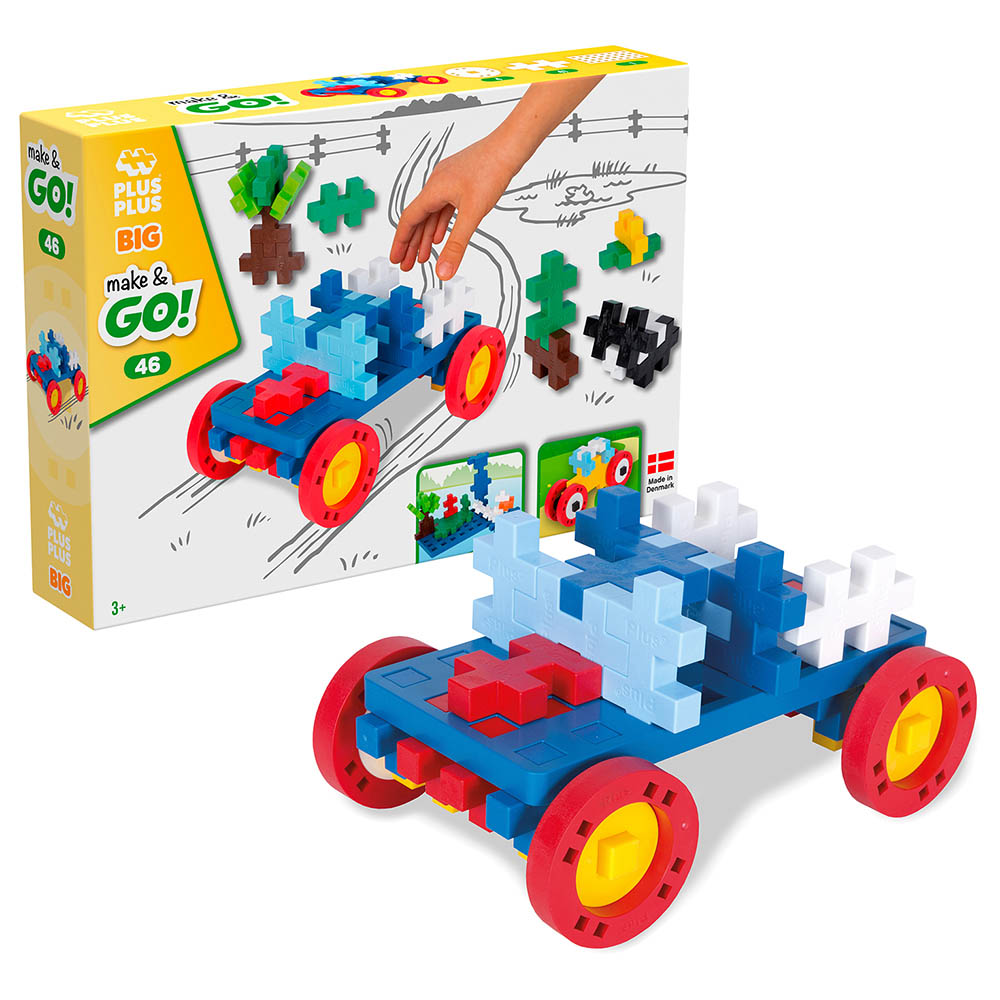 Plus Plus - Big Make & Go 46 Set