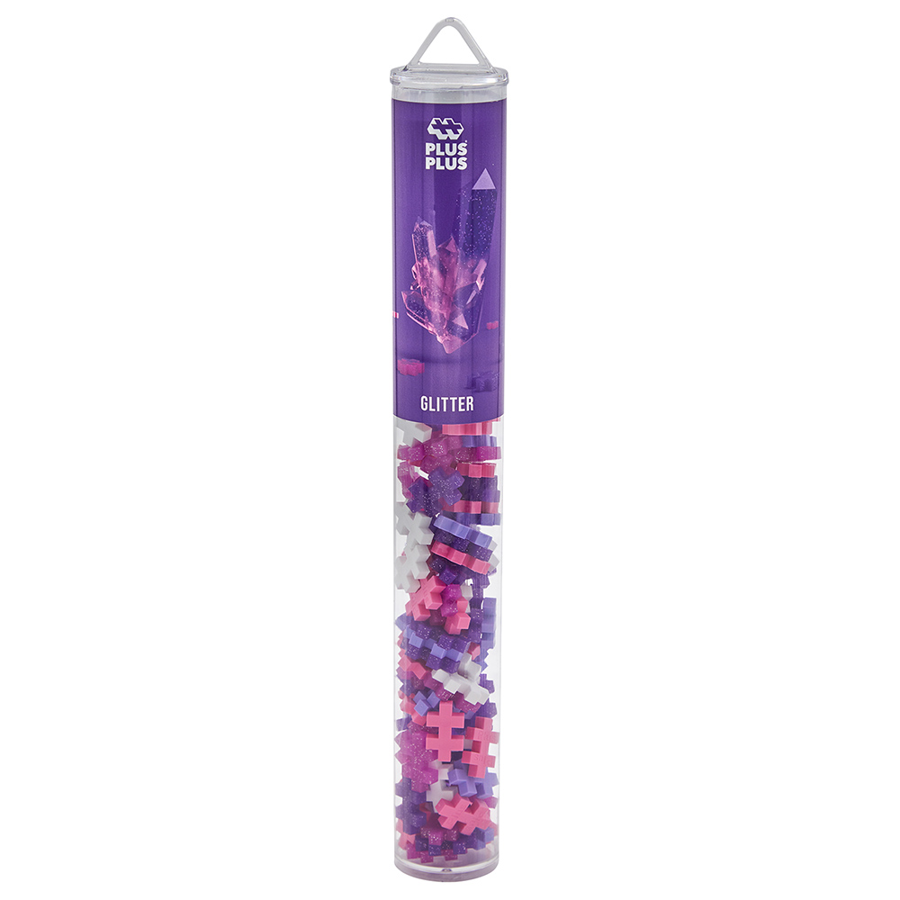 Plus Plus - Glitter Mix Tube - 100pcs