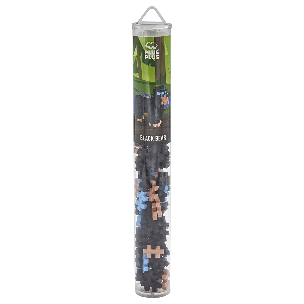 Plus Plus - Wild Animals Bear Tube - 100pcs