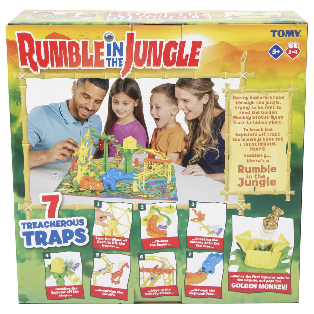 Tomy Games - Rumble In The Jungle UK Board Game