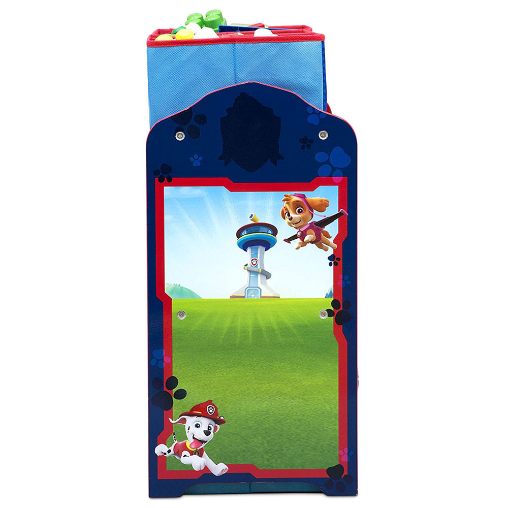 Delta Children - Paw Petrol Multi-Bin Toy Organizer & Racks 