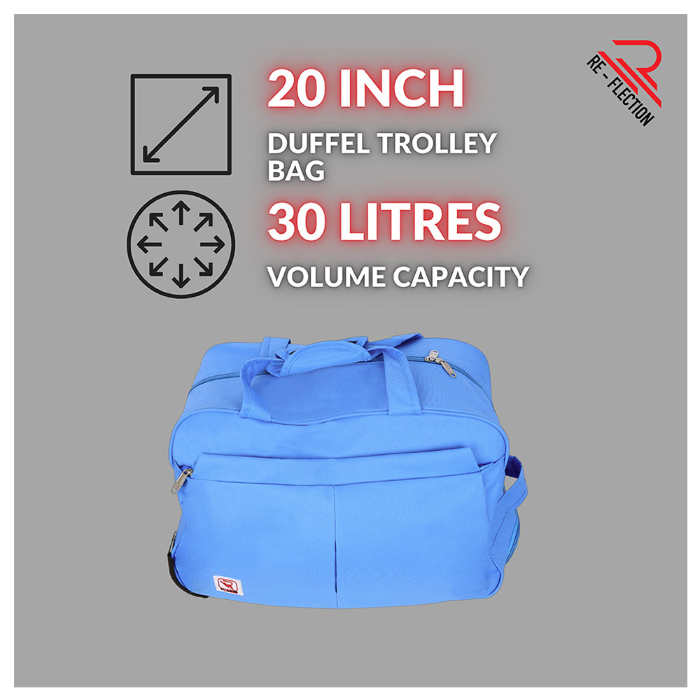 Re-Flection - Boat Shape Trolley - 63cm - Blue