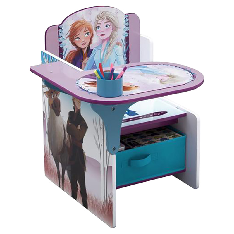 Delta Children Frozen II Chair Desk with Storage Bin 