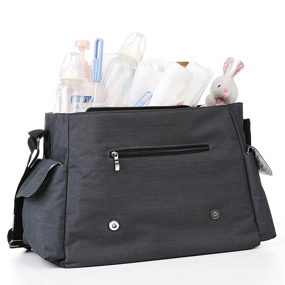 Ryco - Vogue Messenger Diaper Bag - Ash