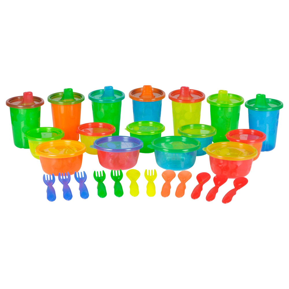 The First Years - Take And Toss Straw Cups & Feeding Set
