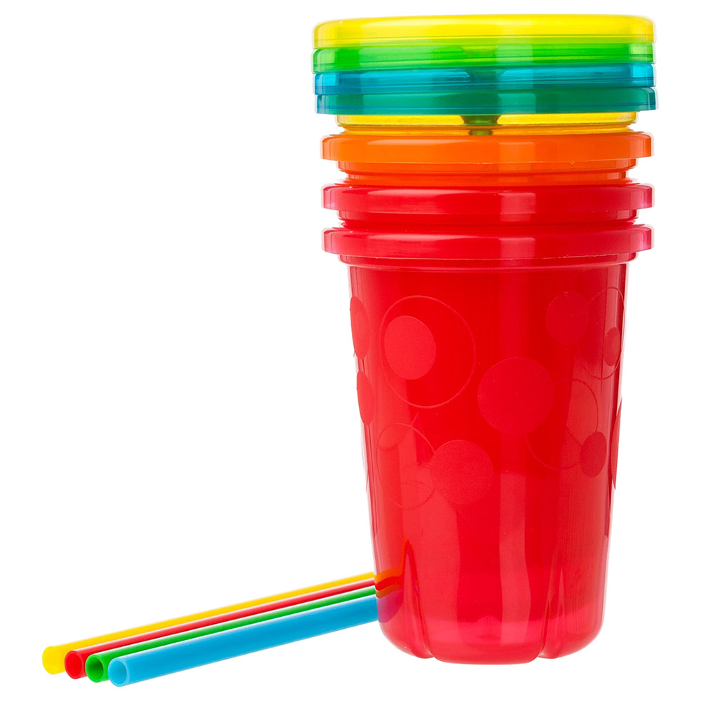 The First Years - Take And Toss Straw Cups & Feeding Set