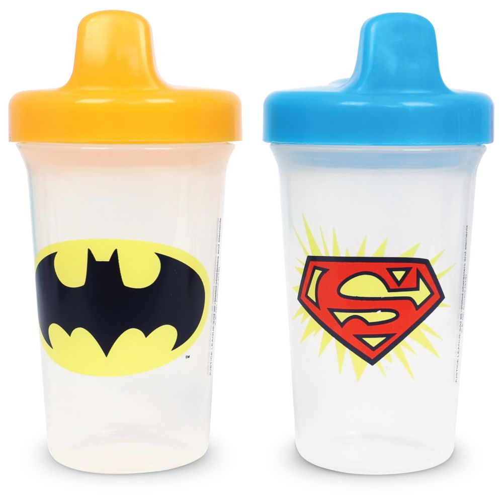 Disney - Batman & Superman Baby Sippy Cup Pack of 2 - 300ml