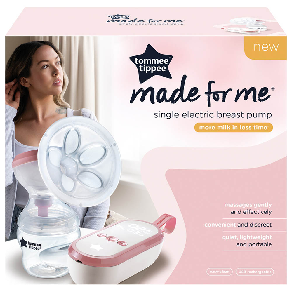Tommee Tippee - Single Electric Breast Pump - White