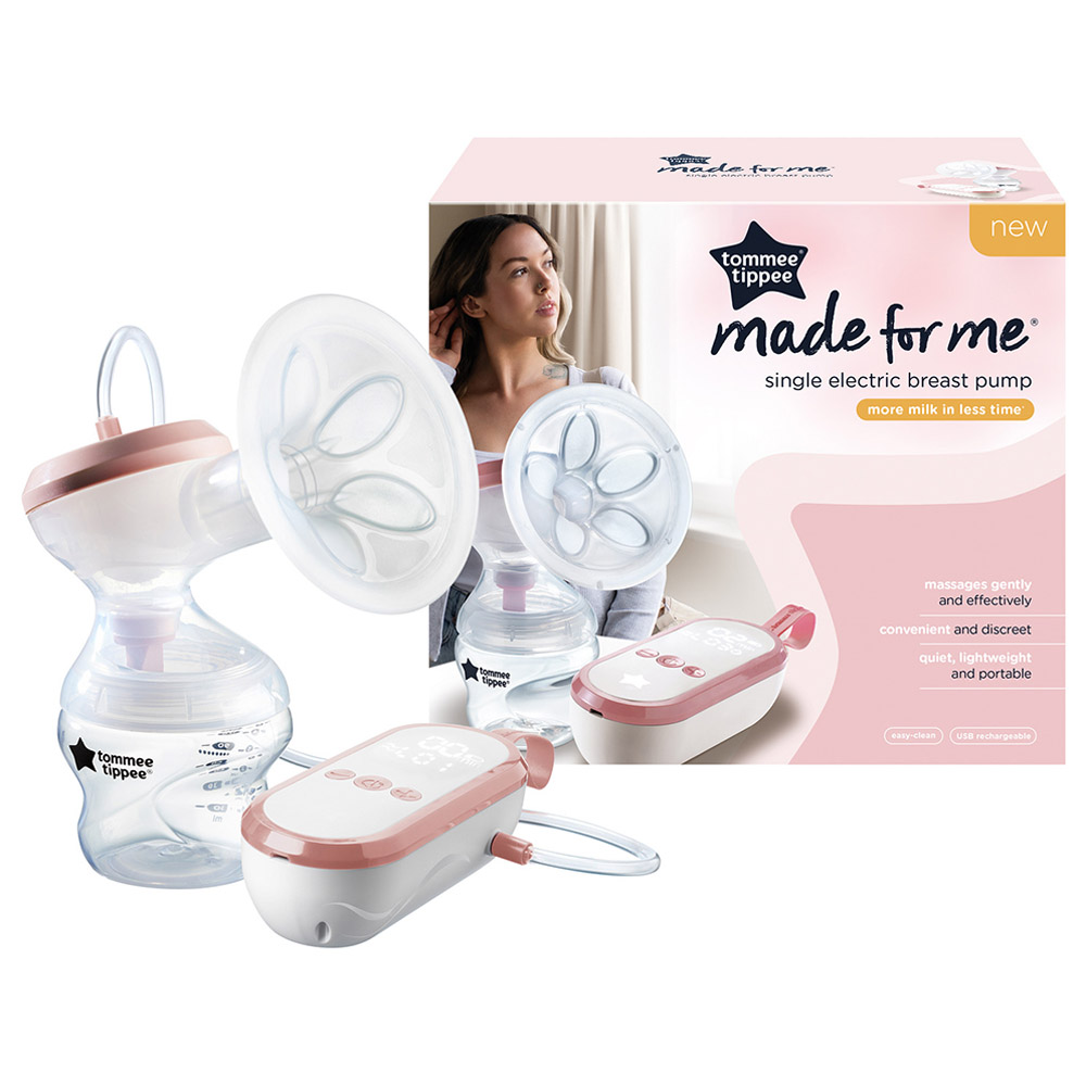 Tommee Tippee - Single Electric Breast Pump - White