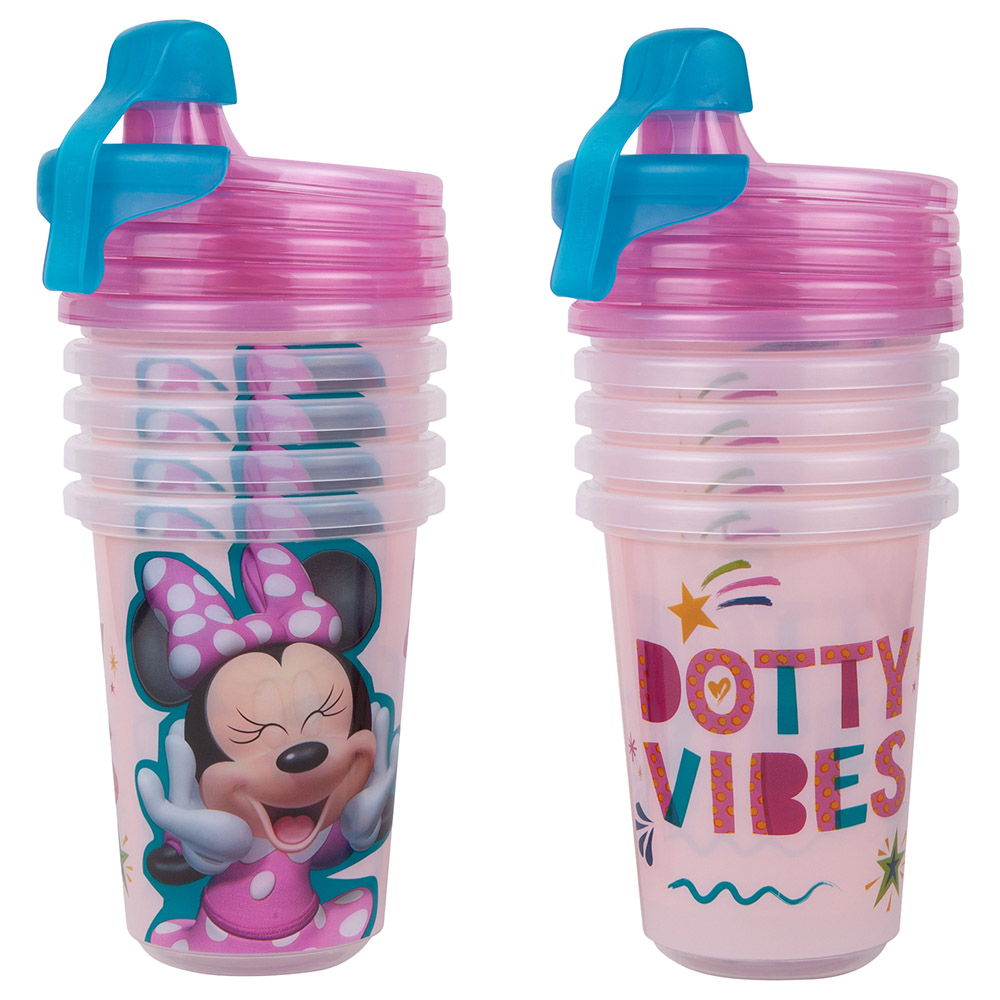 The First Years - Minnie Take & Toss - Sippy Cup - Pack of 10 - 296ml