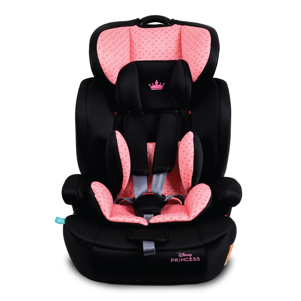 Disney - 3-in-1 Princess Car Seat with Booster Seat - Light Pink