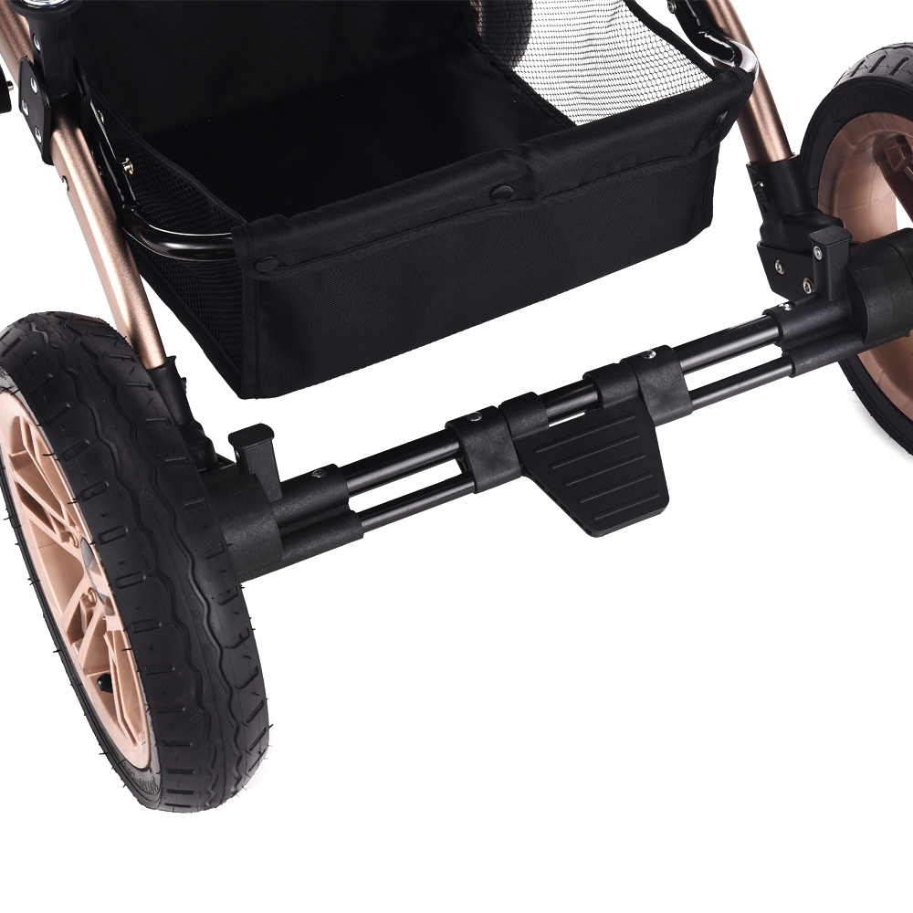 Teknum 3-in-1 Pram Stroller - Story - Wine