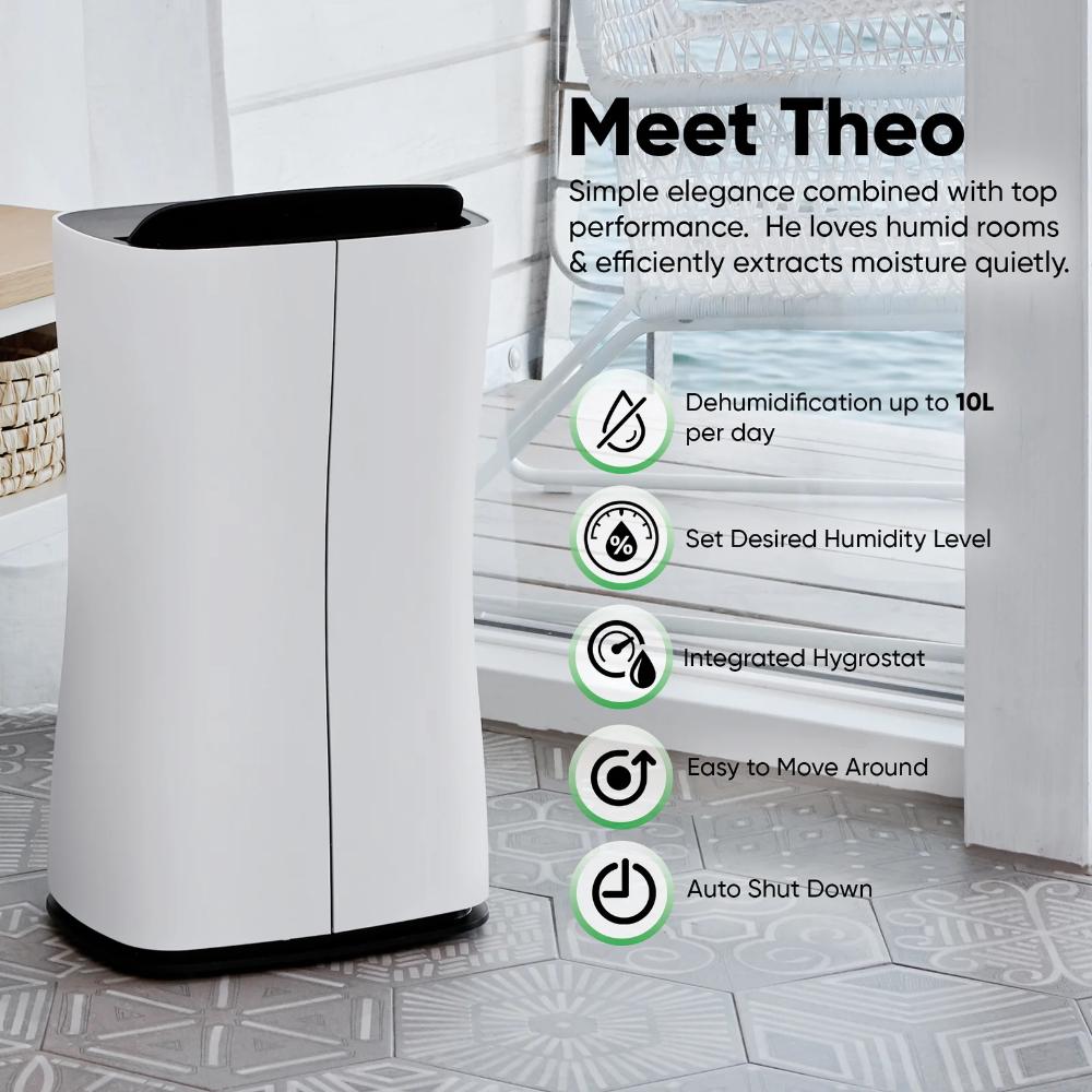 Stadler Form Theo Dehumidifier 10l - White