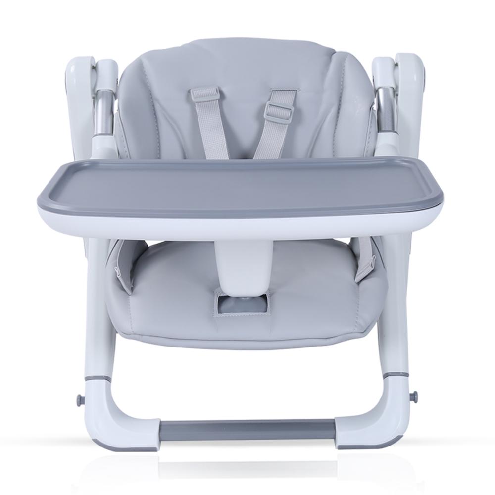 Teknum 3-in-1 Kids Foldable Dining Booster Chair - Grey