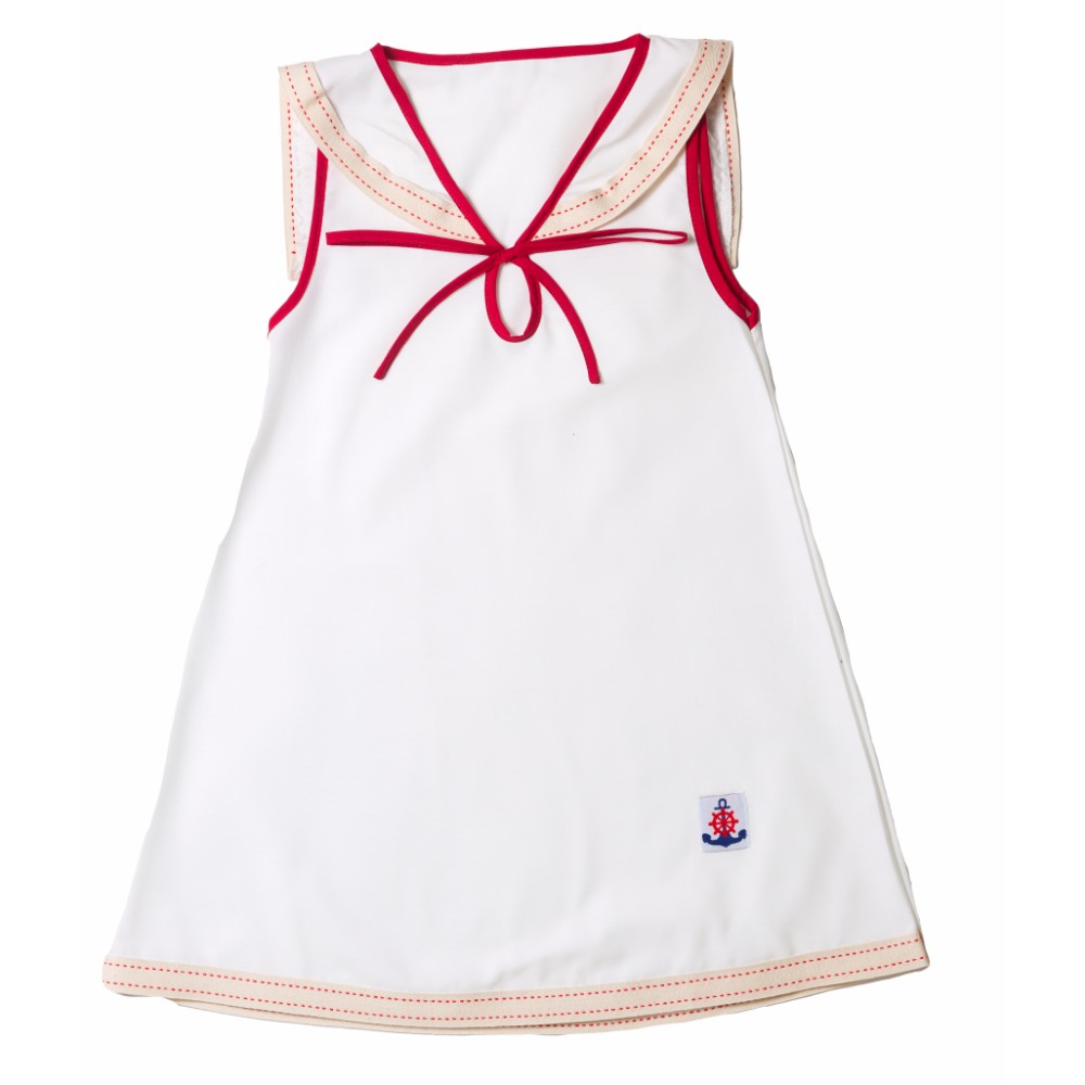 Tamina Marina Dress Creme - White