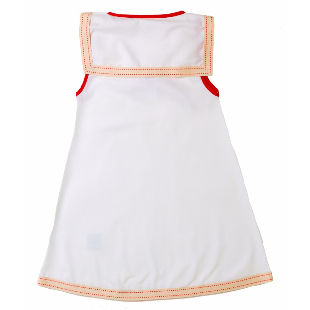 Tamina Marina Dress Creme - White