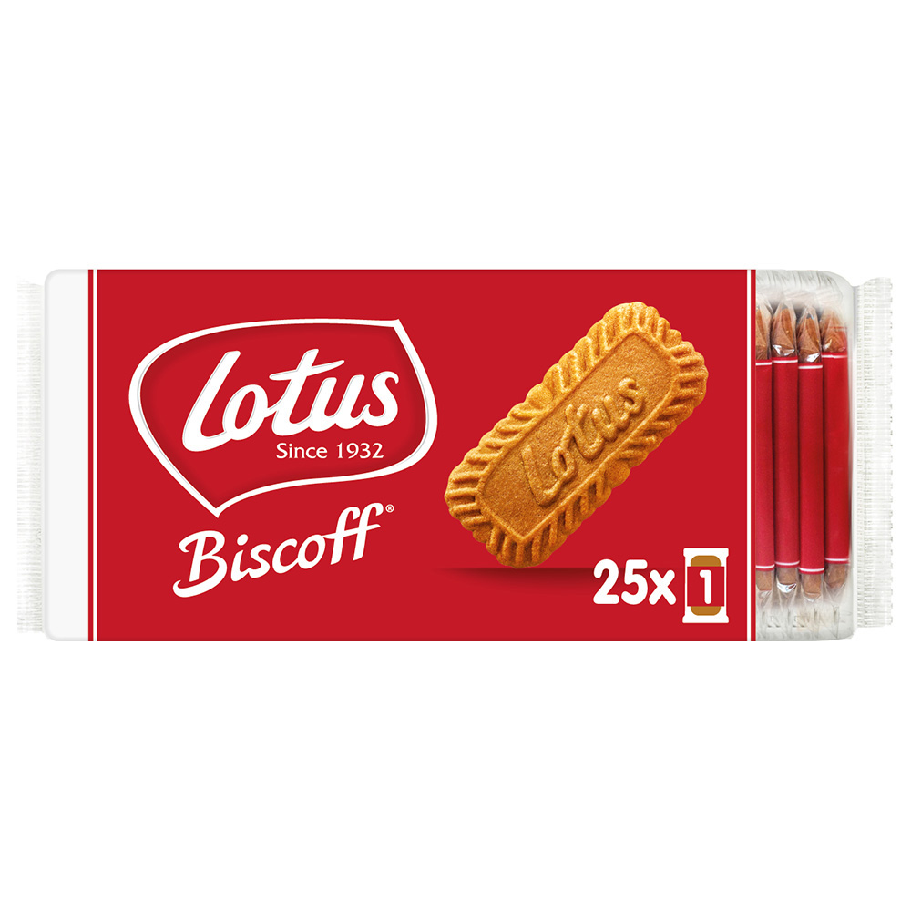 Lotus Biscoff - Caramelized Biscuit Cookies - 156 g - 25pcs