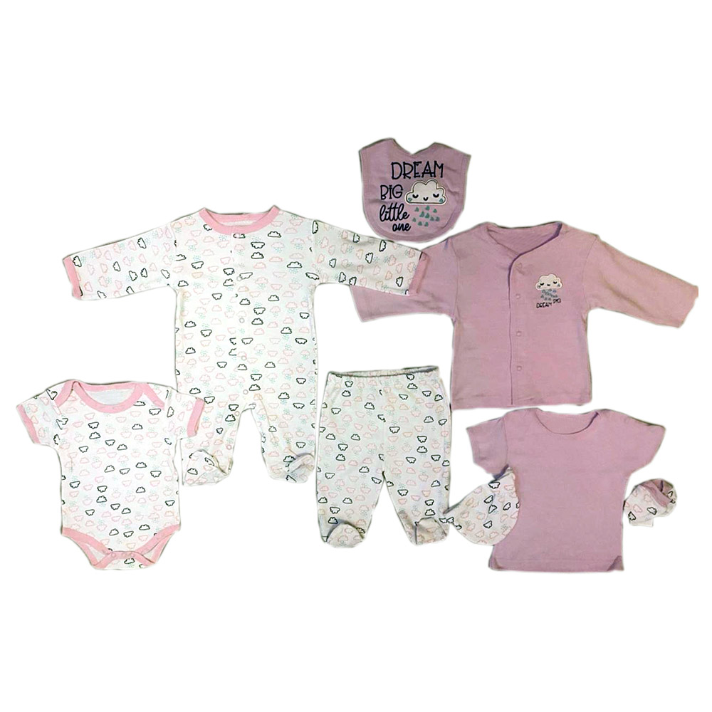 The Madeon Earth 8pcs Dream Big Newborn Set - Pink