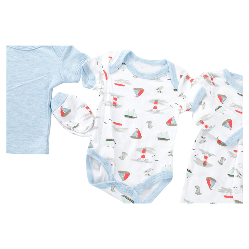 The Madeon Earth 8pcs Pepe the Sailorman Newborn Set - Blue