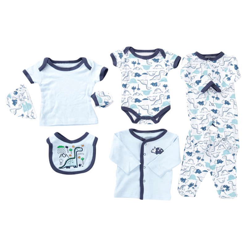 The Madeon Earth 8pcs Junior Dino Newborn Set - Blue