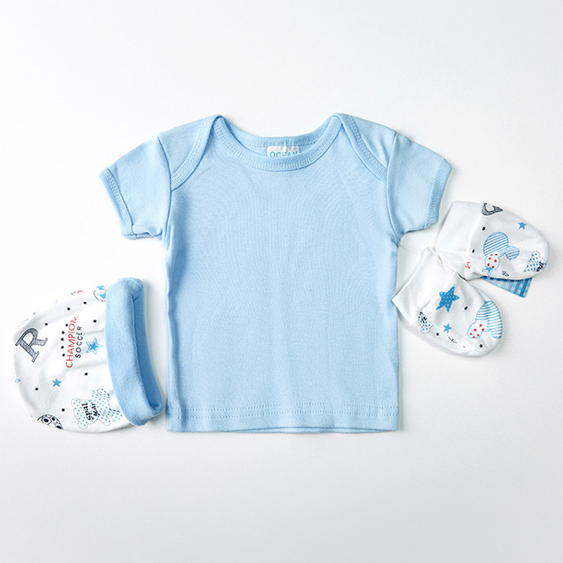 Themadeonearth - Organic New Born Set - Wally The Whale