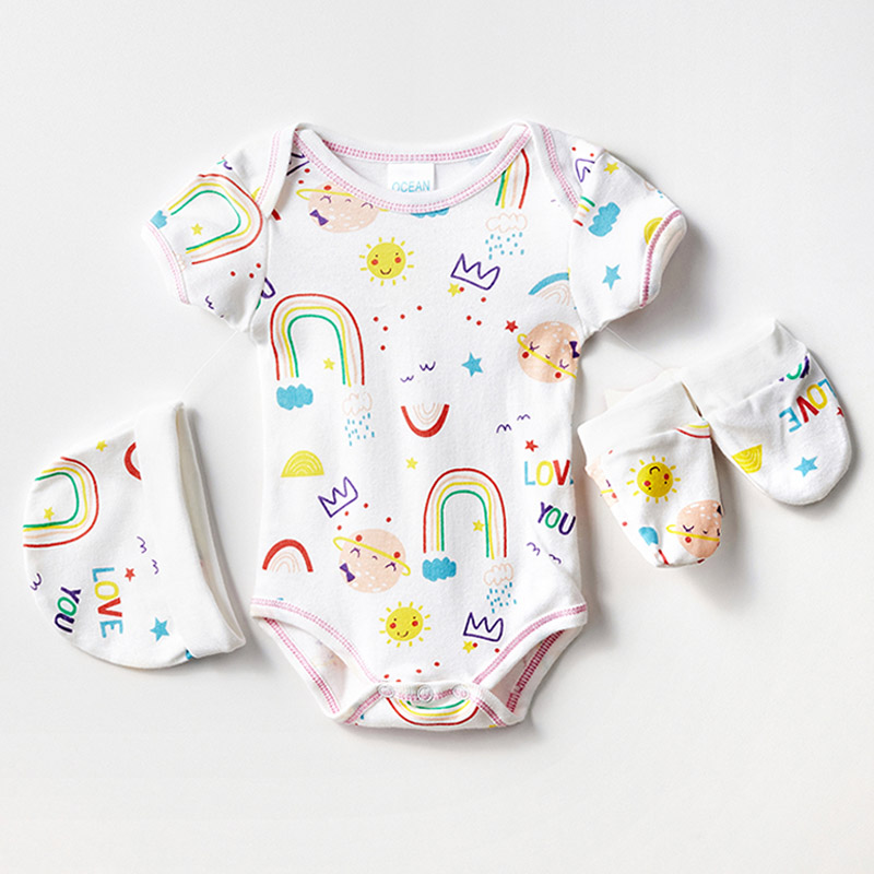 Themadeonearth Organic Born Set Rainbow