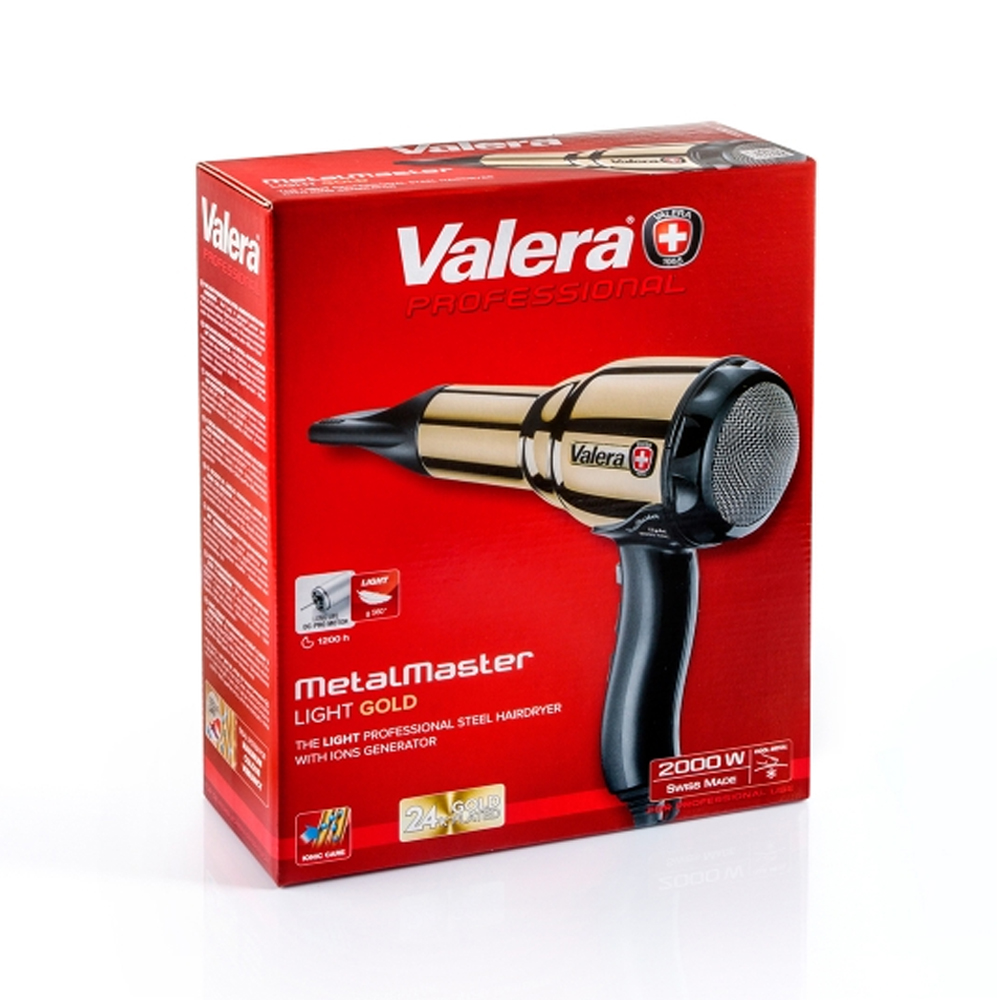 Valera - Iconic 24K Gold Plated Hair Dryer - Gold