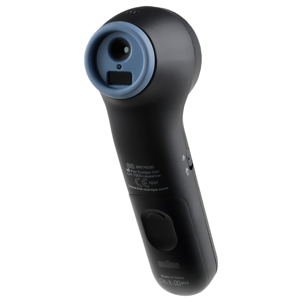 Braun BNT 400B No Touch + Touch Thermometer - Black