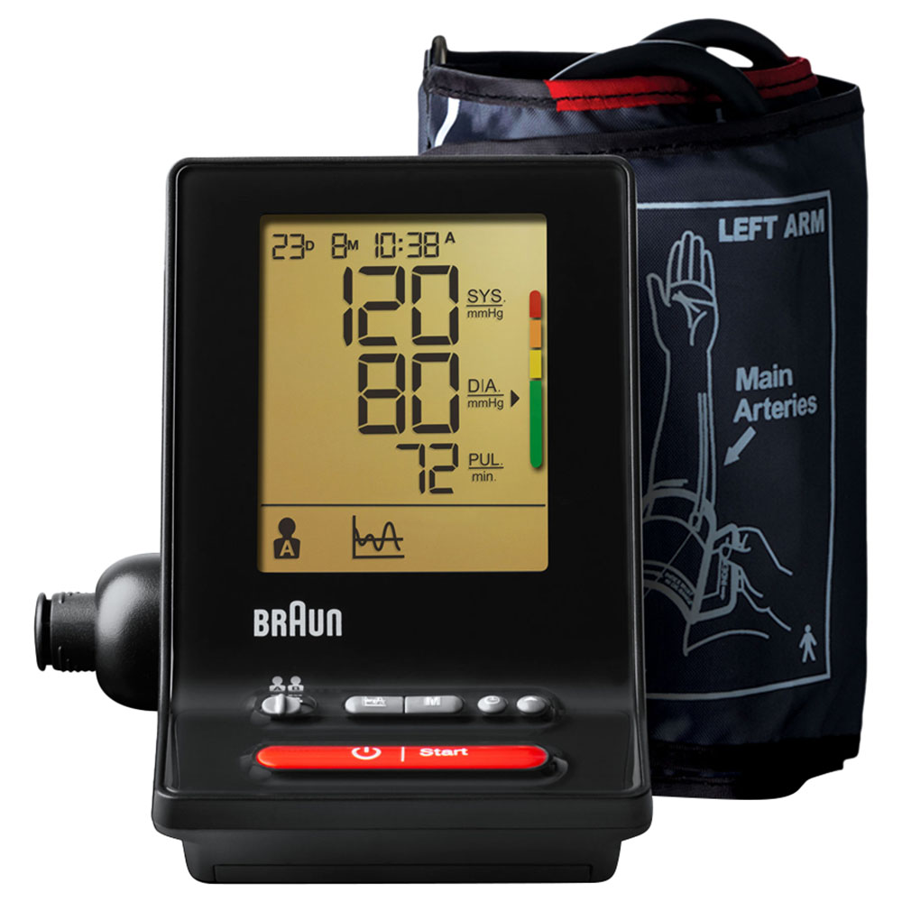 Braun BP6200 Exact Fit 5 Blood Pressure Monitor - Black